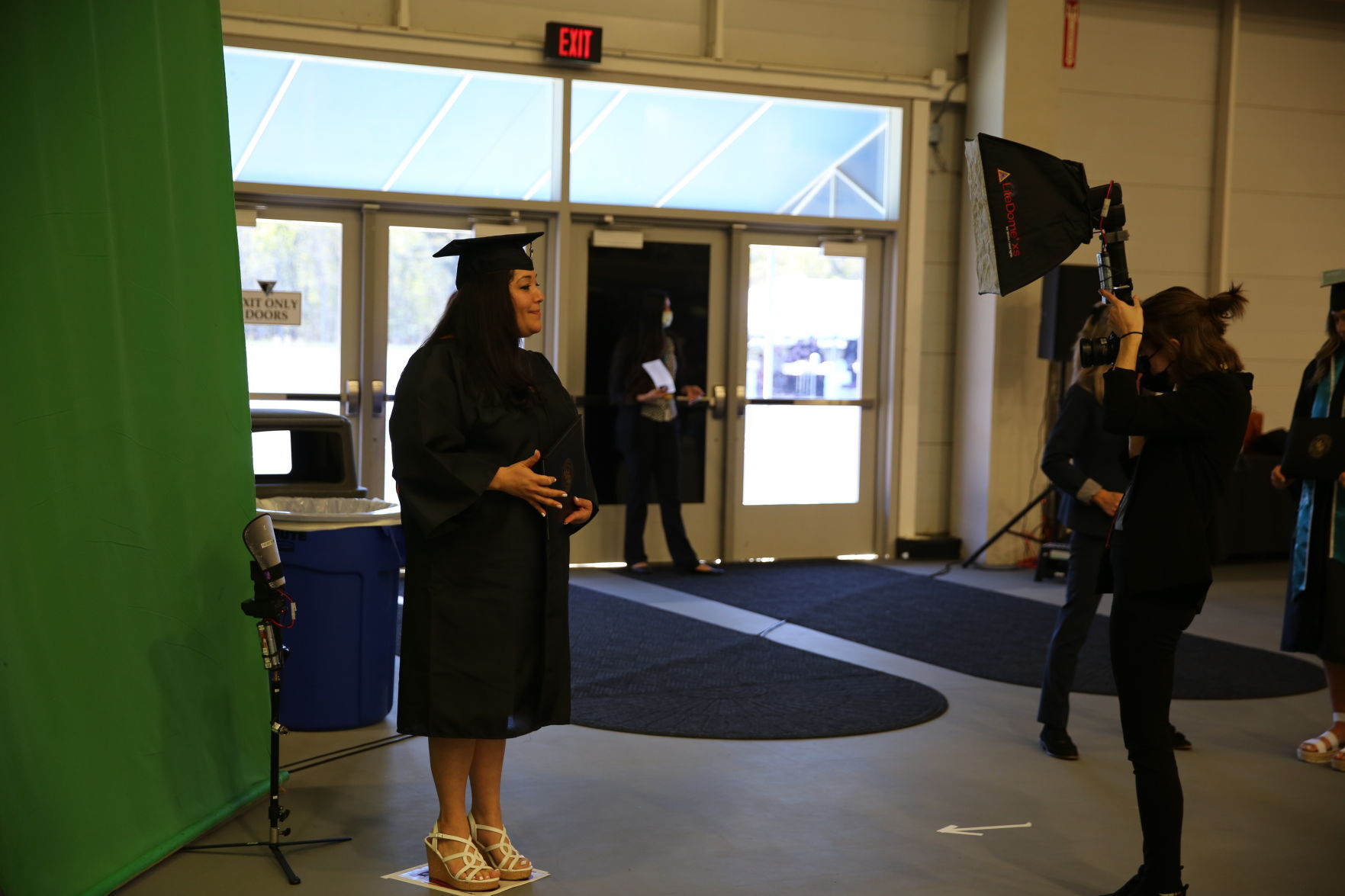 Stockton University commencement Tuesday, May 11, 2021 at the Galloway Township campus